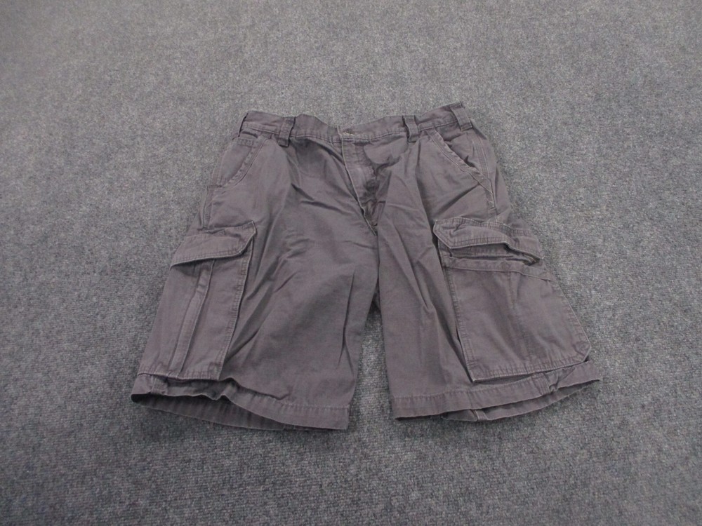 Carhartt Shorts Adult 36 Canvas Relaxed Cargo Work Force Outdoors Hiking Mens