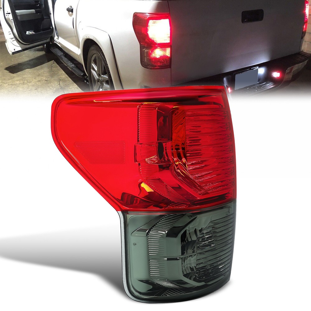 2007-2013 Toyota Tundra Left Driver Side Smoke Tail Light Lamp #815600C090