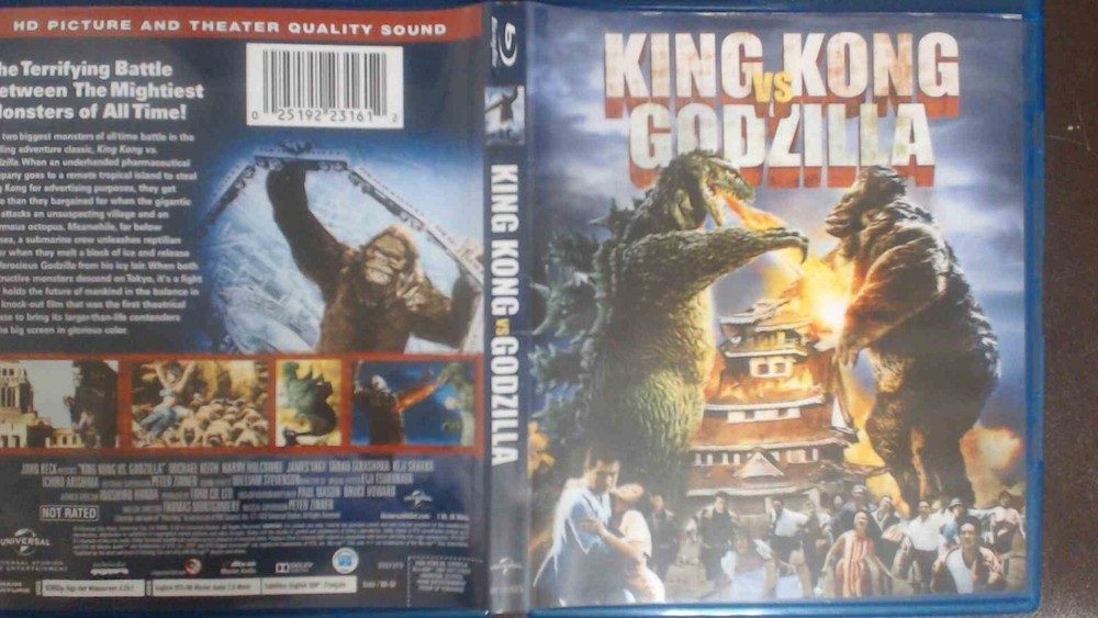 King Kong vs Godzilla 1962 Blu-ray Classic Monster Movie
