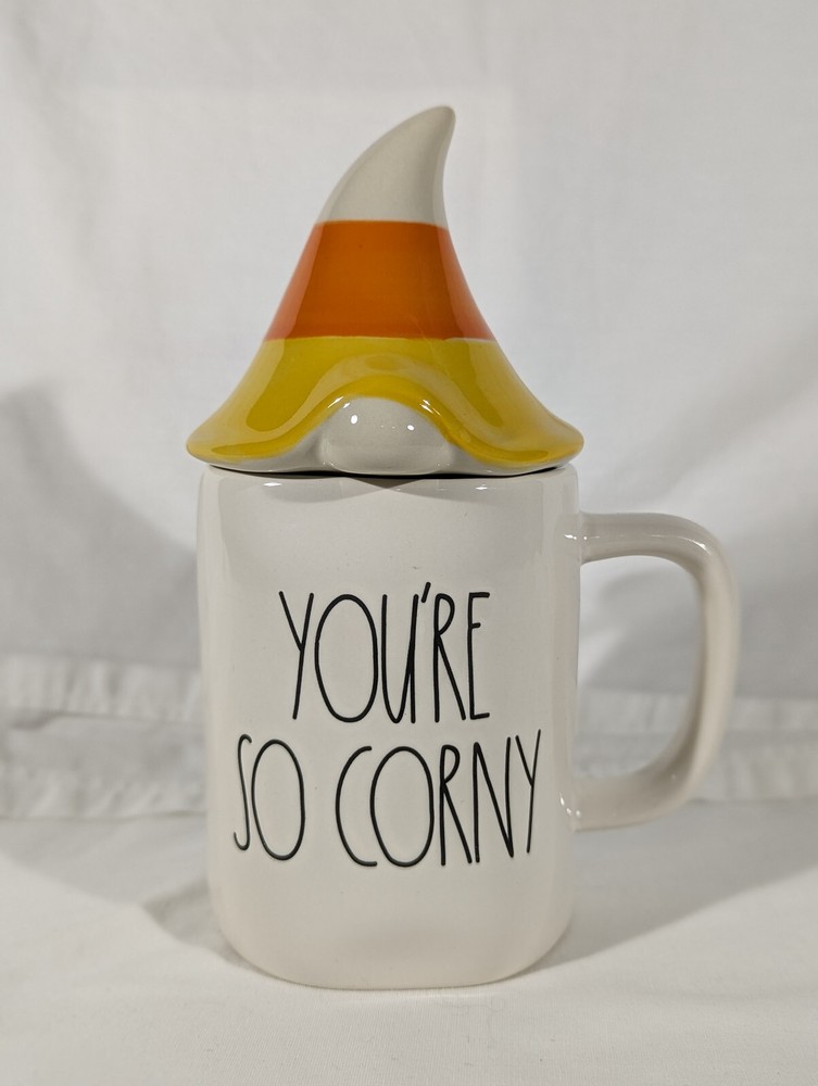 Rae Dunn Halloween Gnome Corny Mug for Coffee or Hot Cocoa