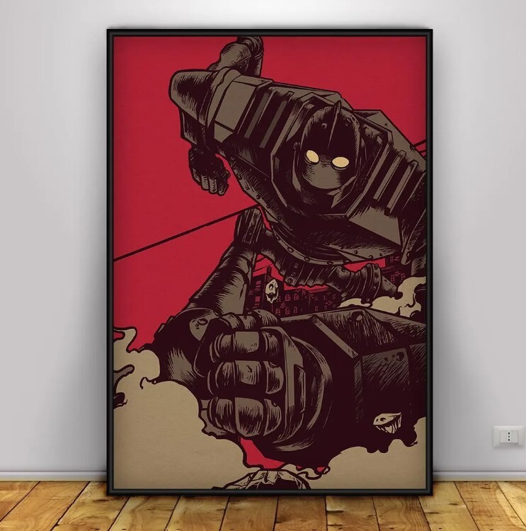 The Iron Giant Poster | Wall Art | Wall Prints | Home Decor 8