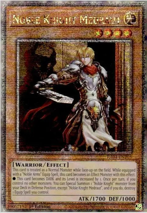 Noble Knight Medraut Quarter Century Stampede NM Eng YuGiOh 1x