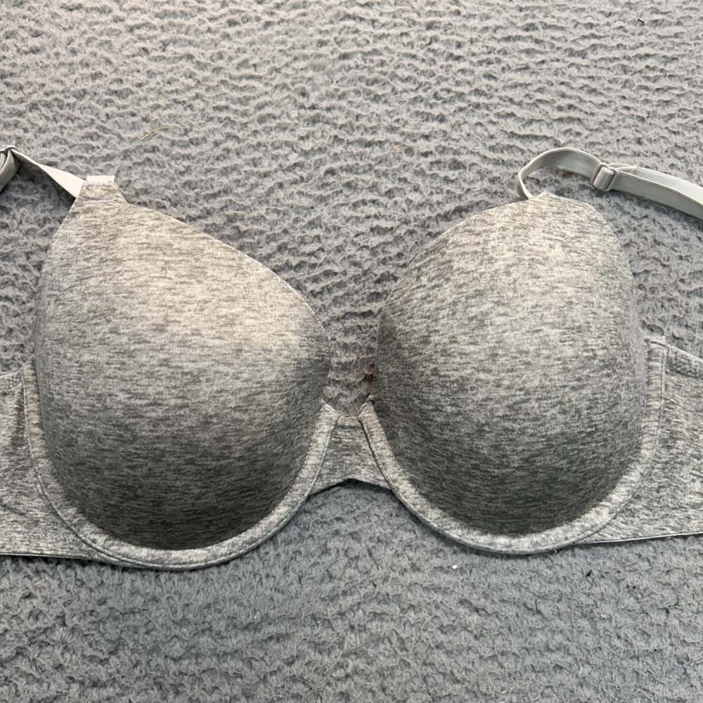 Pink Bra 36C T-Shirt Bra Wear everywhere t-Shirt Lightly Lined  Gray Victoria