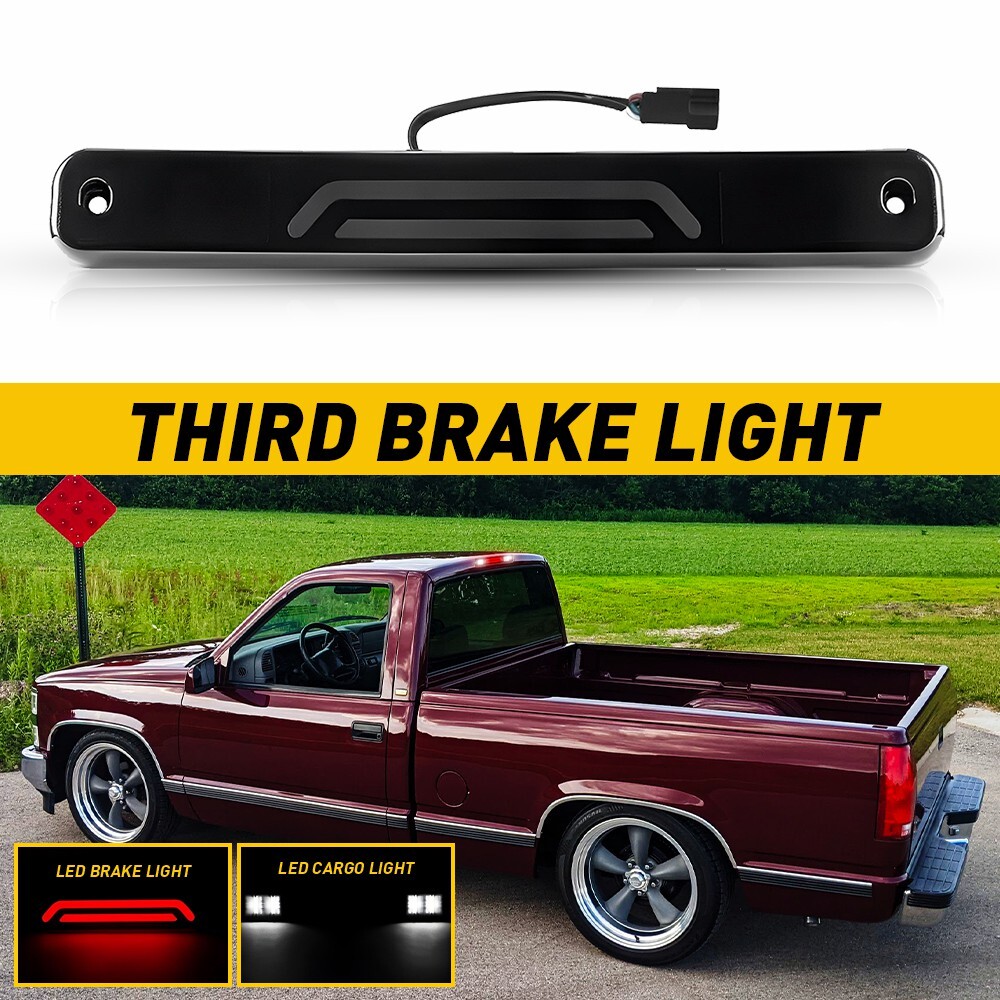 1988-1998 C1500/K1500 GMC LED Third Brake Cargo Light in Red and White