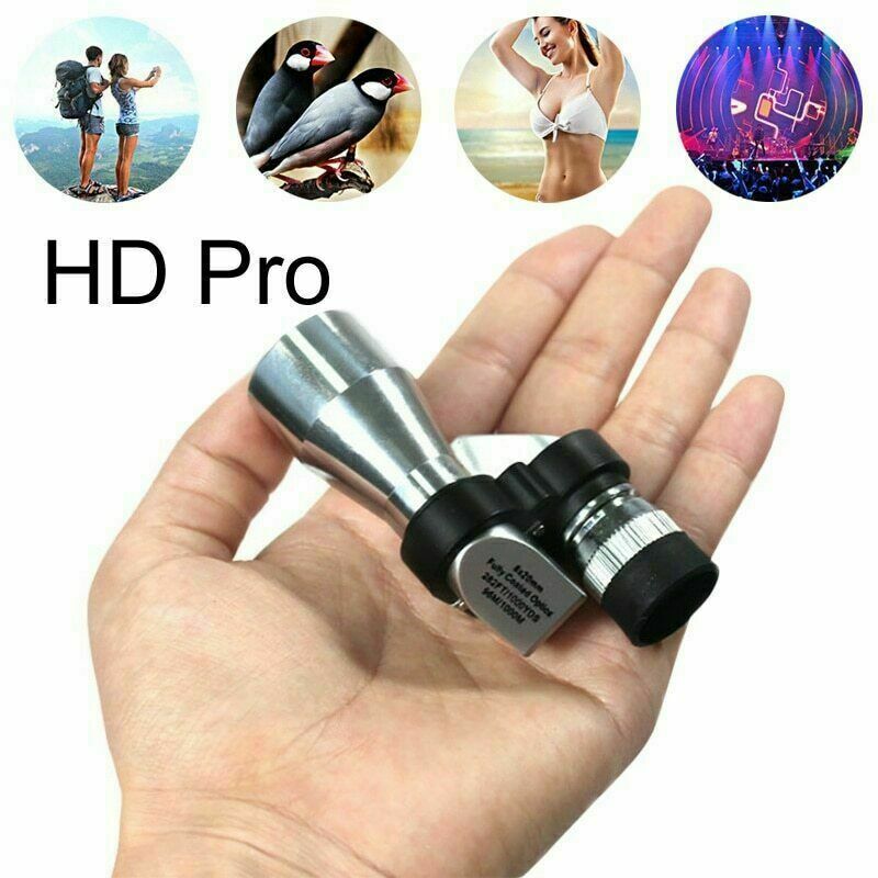 HD Night Vision Mini Pocket Telescope Zoom Monocular Outdoor Telescope Camping