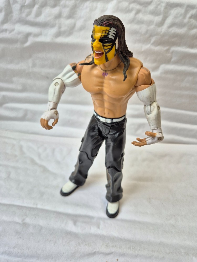 WWE JEFF HARDY FACEPAINT JAKKS WRESTLING ACTION FIGURE ADRENALINE SERIES 37