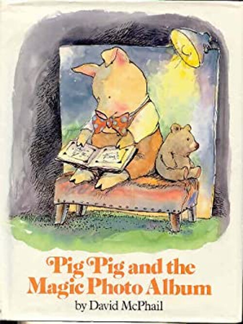 Pig Pig and the Magic Photo Album 1986 Hardcover by David McPhail