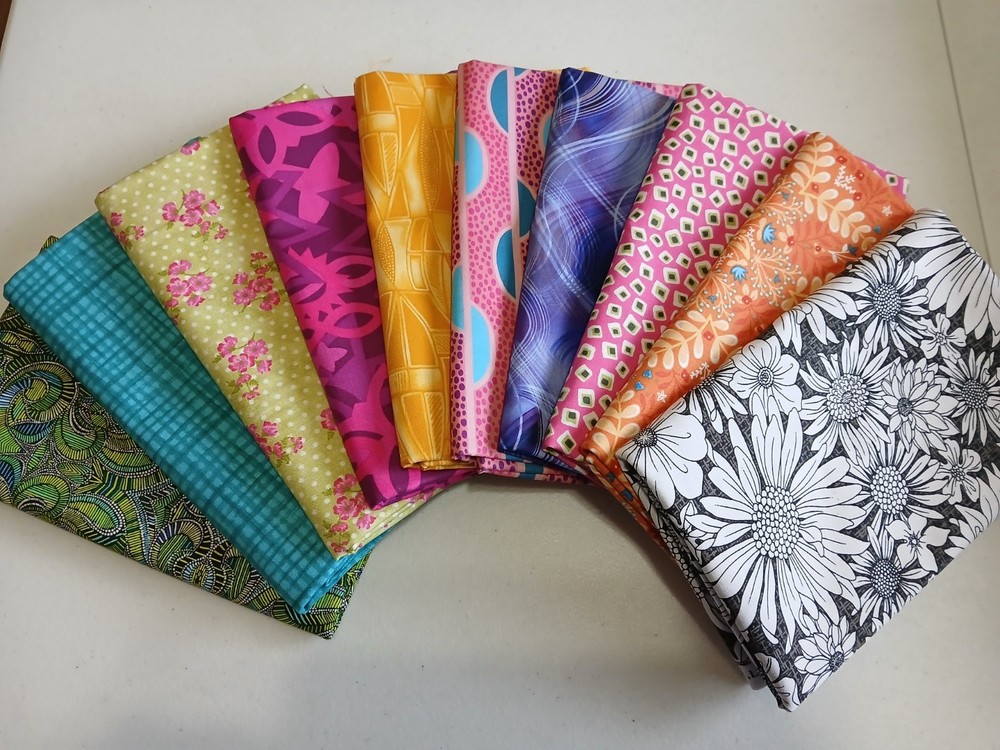 Lot 10yd wholesale  overstock variety cotton name brand more in ebay store.