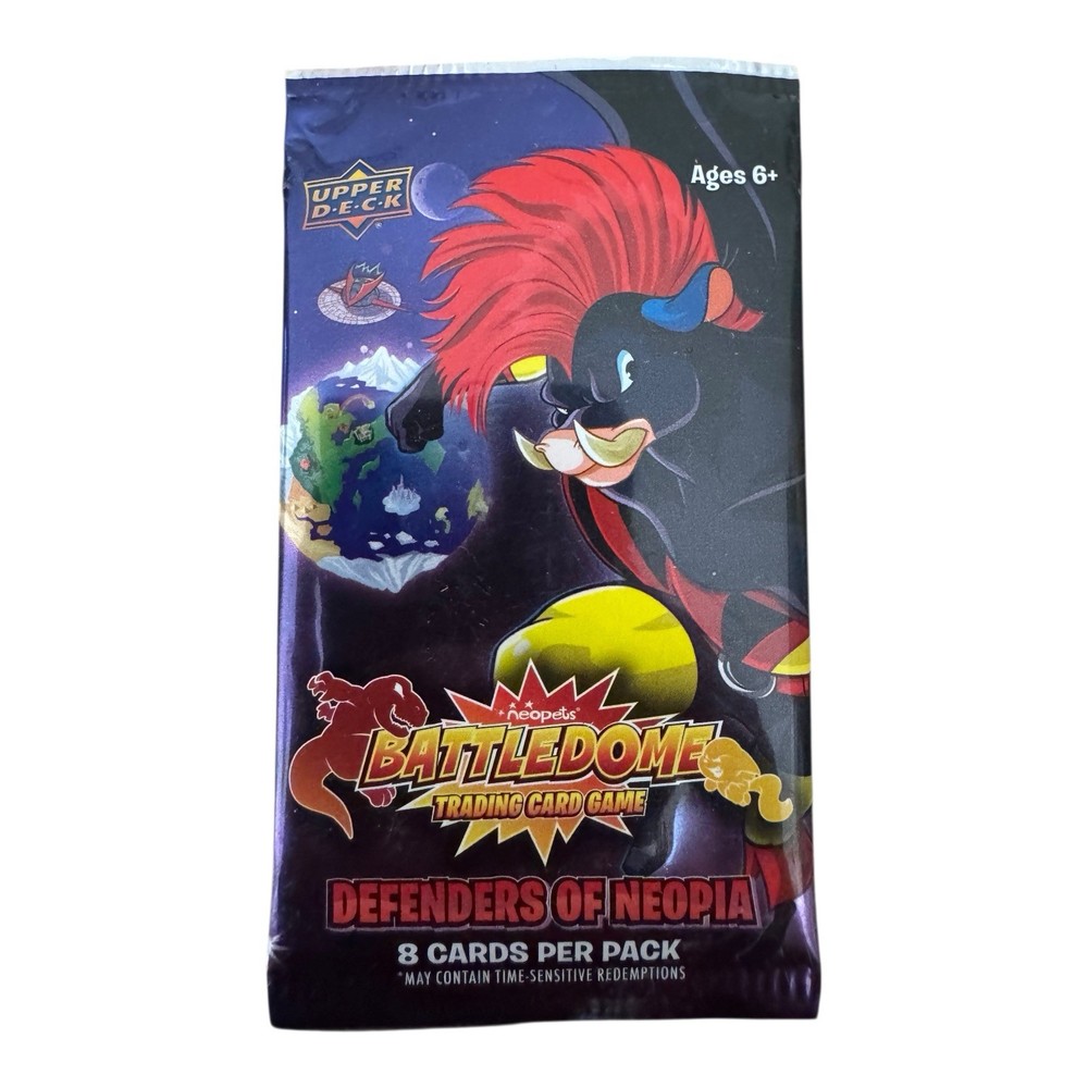 Neopets Battledome TCG Booster Pack Defenders of Neopia 2024 Upper Deck