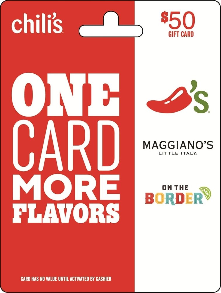 Brinker Gift Card $50 - Physical Card - Free Shipping-image