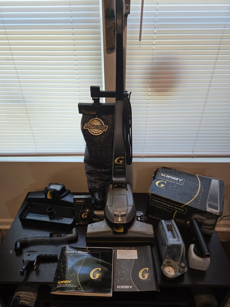 Tested Works Kirby GSIX G6D Vacuum Cleaner Carpet Shampoo System VHS User Manual