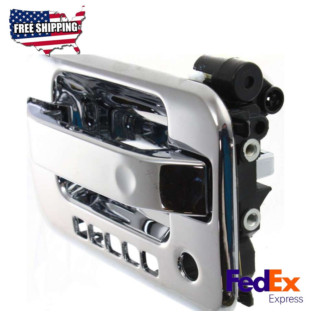 Exterior Door Handle Chrome Front Driver Side Fits 04-14 Ford F-150 Lincoln