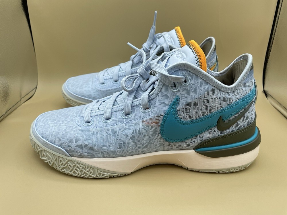 Sz 11 Men’s Nike Zoom Lebron NXXT GEN BASKETBALL SHOE BLUE Tint/TEAL  NEBULA NIB