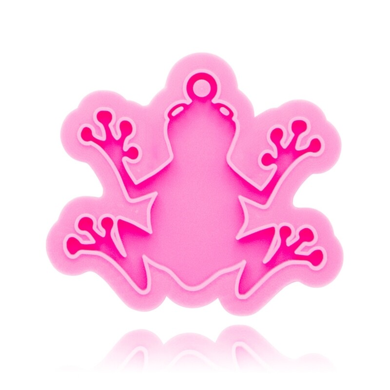 Frog Keychain Resin Mold DIY Handmade Jewelry Craft Accessory  