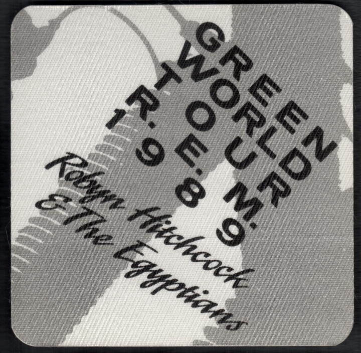 1989 R.E.M. Cloth Backstage Pass - Guaranteed 100% Old & Original