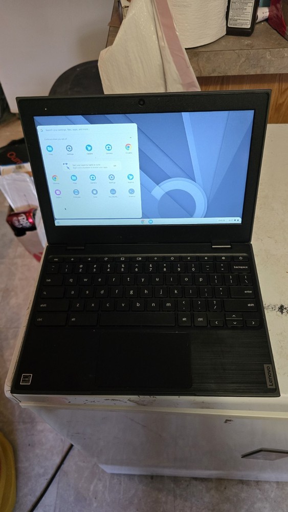 Lenovo Chromebook Laptop Black Chrome OS Bluetooth Wi-Fi Webcam