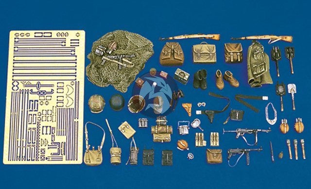 Royal Model 1/35 German Equipment WWII [Soldier Figure Accessories Resin+PE] 203