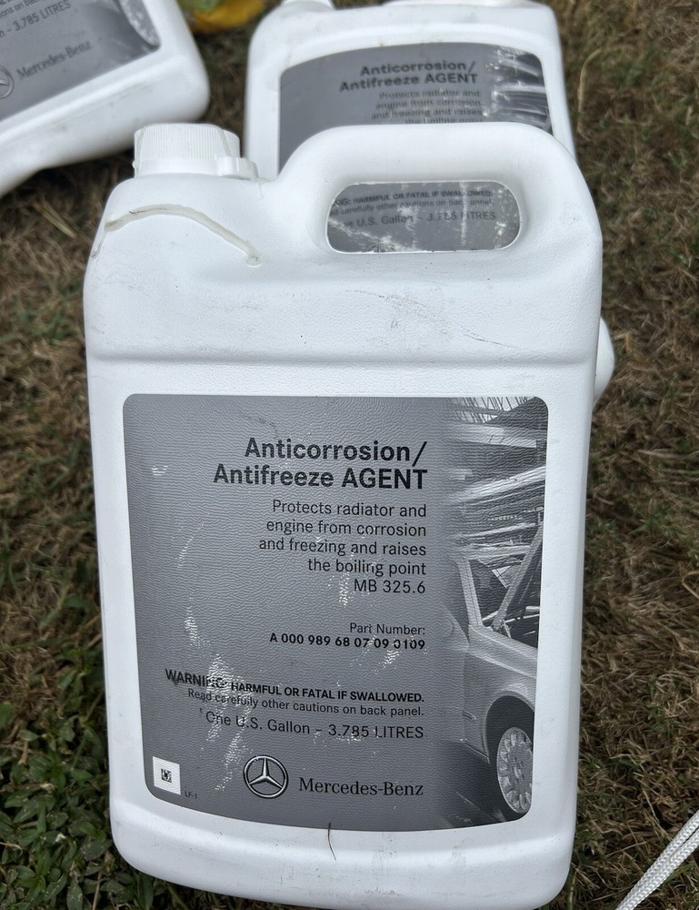 Mercedes-Benz OEM Engine Coolant/ Antifreeze MB 325.6 (A0009896807090109)- 1 GAL