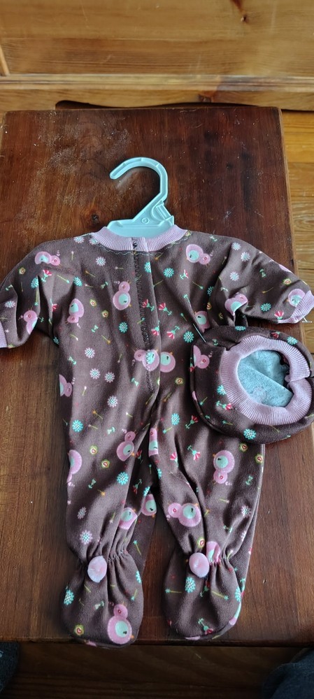 16in Doll clothes. Fits American Girl Bitty Baby Doll. New. Hand Made In USA