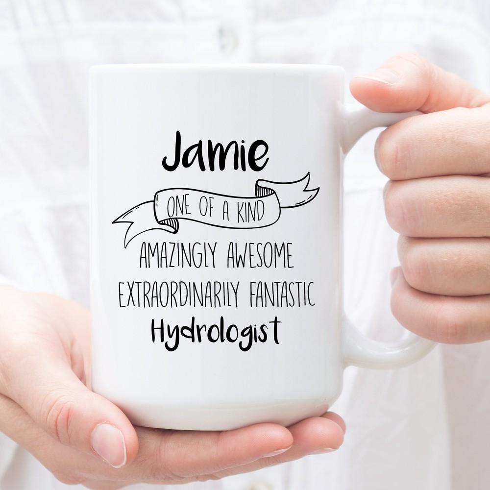 Personalized Coffee Mug For Hydrologist Custom Gifts For Hydrologist Perfect