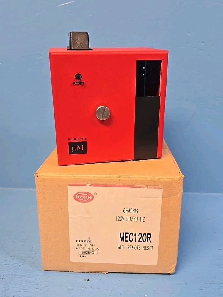 FIREYE MEC120R 120V 50/60 Hz Chassis /w Remote Reset