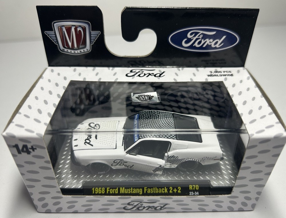 1968 Ford Mustang Fadtback 2+2 M2 Machines Detroit Muscle R70