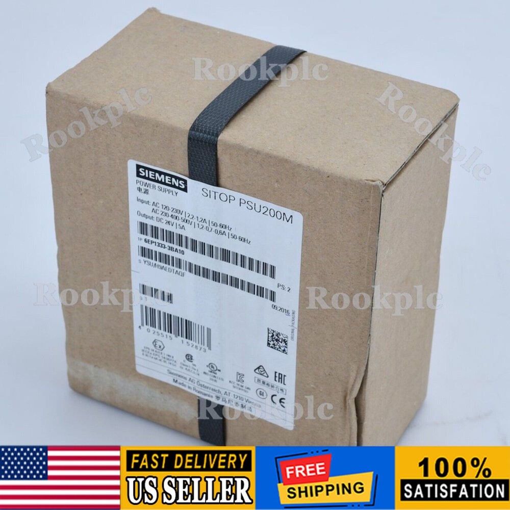 One New SIEMENS 6EP1333-3BA10 SITOP Power Supply 6EP1333 3BA10 In Box