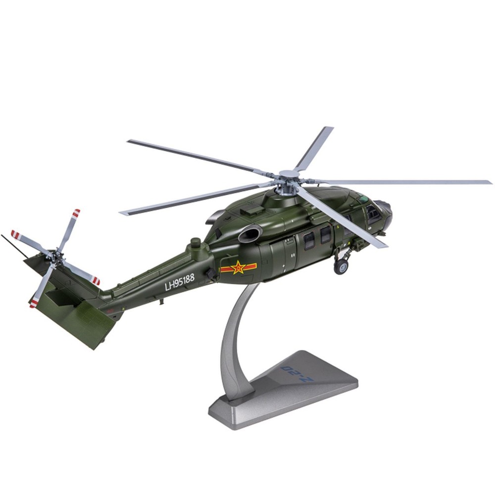 1/72 Scale Z-20 Military Aircraft Alloy Model Straight 20 Helicopter Kit