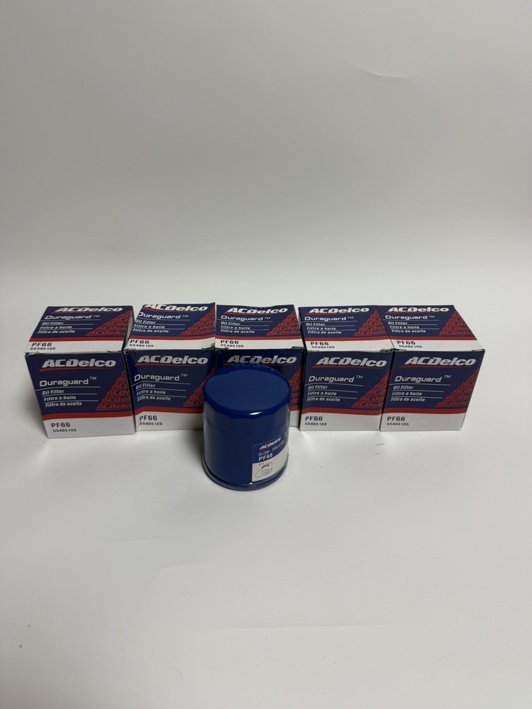 Genuine GM ACDelco Engine Oil Filter PF66 Case 5 pcs. 12727115 12735608