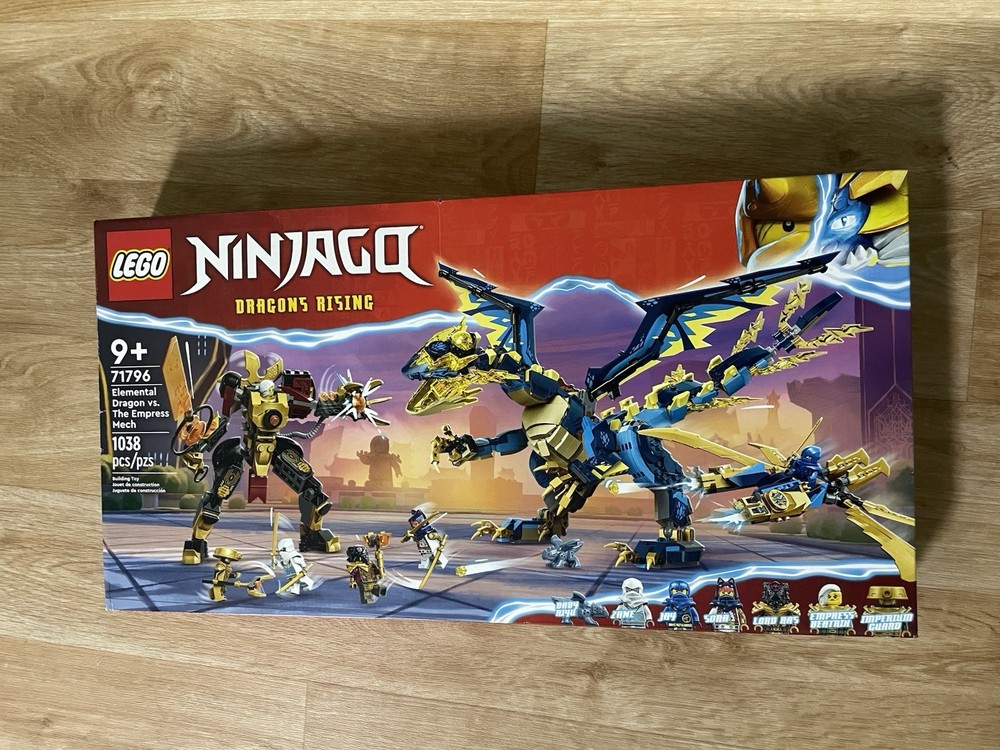 lego ninjago elemental dragon vs. the empress mech