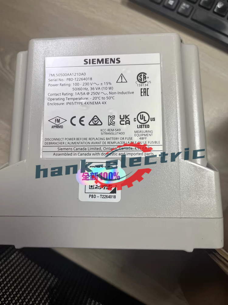 One New Siemens 7ML5050-0AA12-1DA0 7ML50500AA121DA0 In Box Expedited Shipping