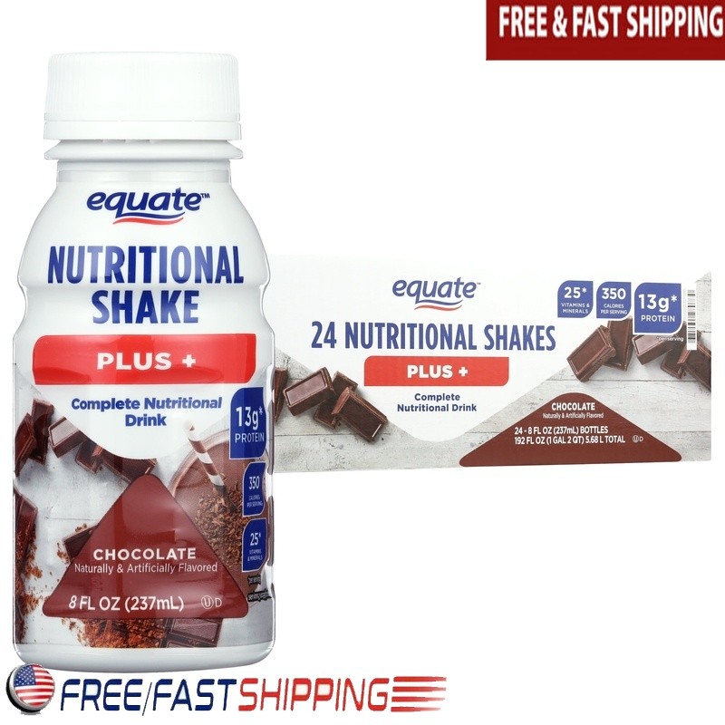 Nutritional Shake Protein Blend Gluten Free Weight Loss 13g Protein 350 Calories