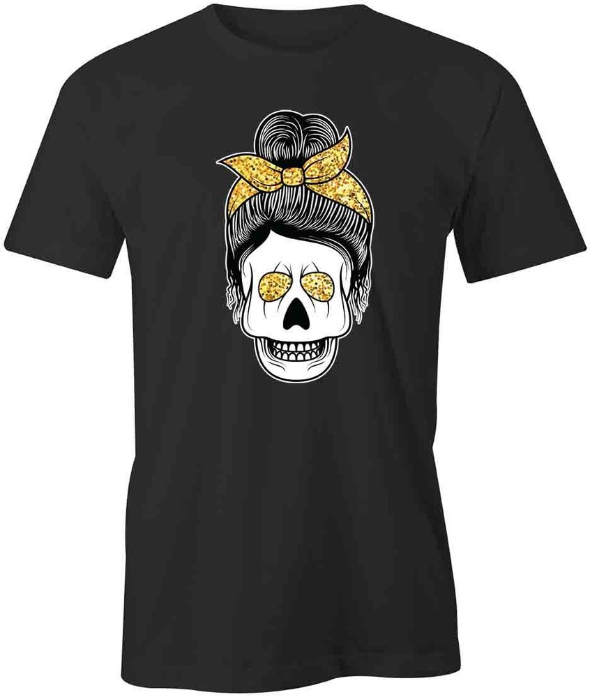 MESSY BUN TShirt Tee Short-Sleeved Cotton CLOTHING SALON ART S1BCA354