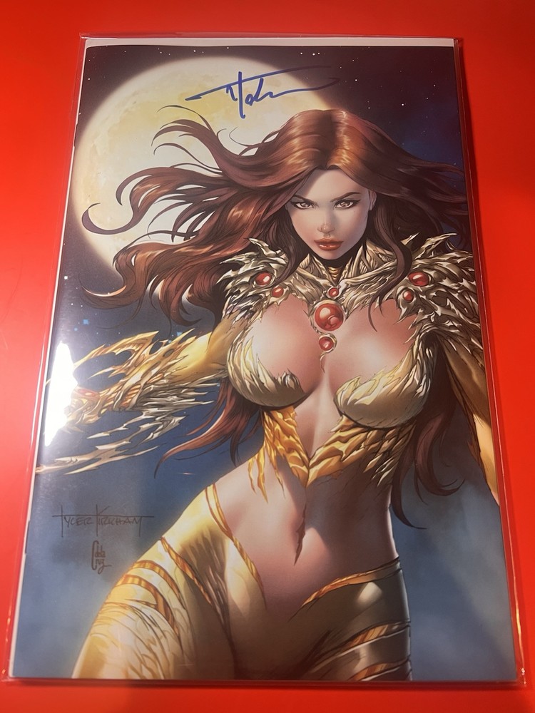 Witchblade #1 Tyler Kirkham Signed Virgin Variant with COA Exclusive