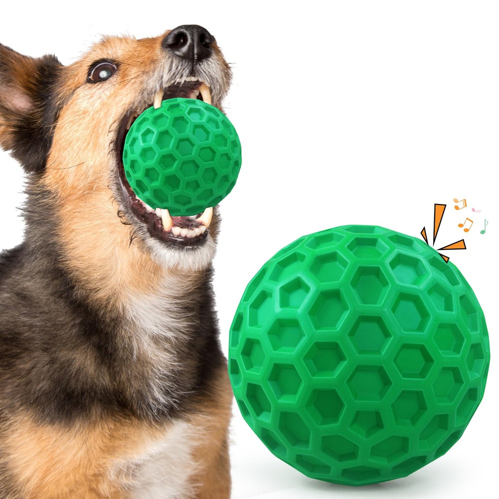 Tough Dog Chew Toys for Aggressive Chewers, Indestructible Dog Balls for Aggr...