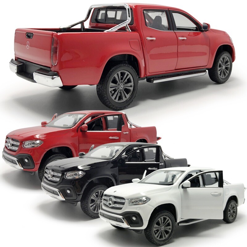 1/27 Scale X-Class Pickup Diecast Model Alloy Car with Opening Doors