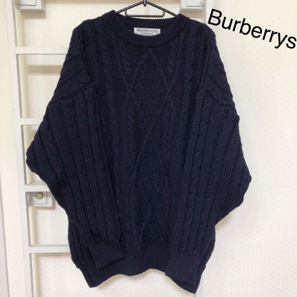 Burberry knit sweater Men's Fashion from Japan