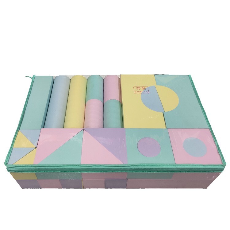 Kids Puzzle Castle Building Blocks Educational Toy Set