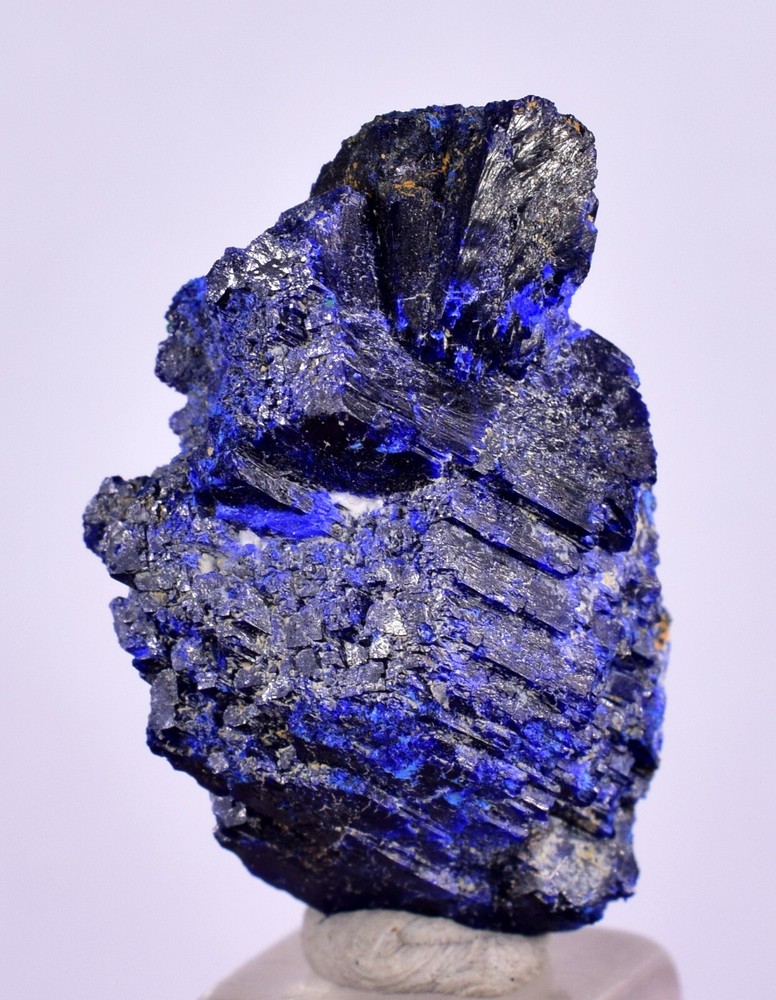 2.6cm Royal Blue Azurite Crystal from Morocco Sharp Shiny UB210