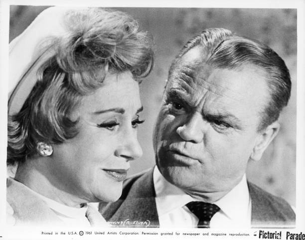 Arlene Francis is looked at by James Cagney in One Two Three 1961 Old Photo