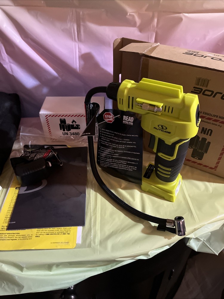 Portable Cordless Air Compressor for On-the-Go Inflation