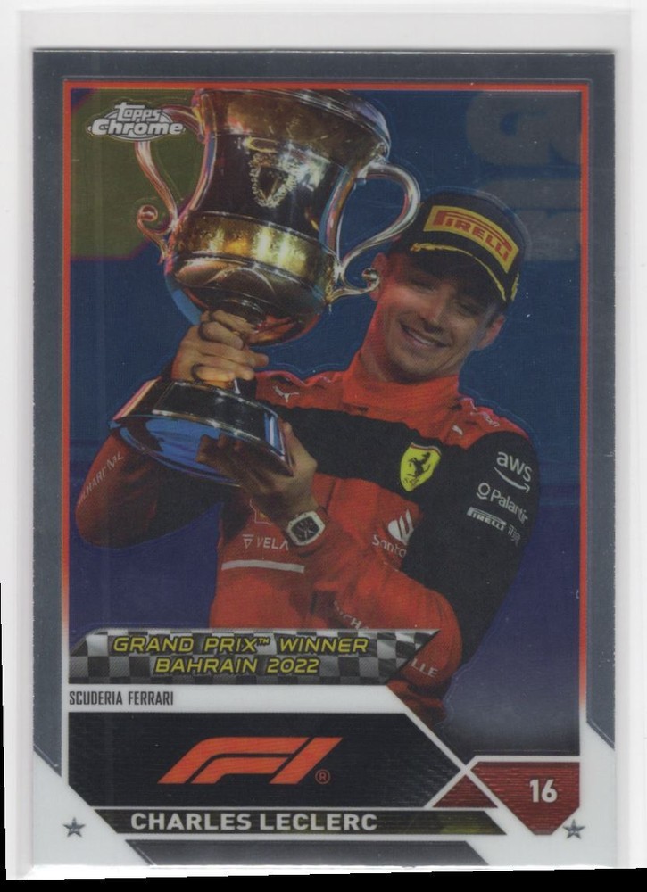 2023 Topps Chrome Formula 1 Charles Leclerc Scuderia Ferrari #144