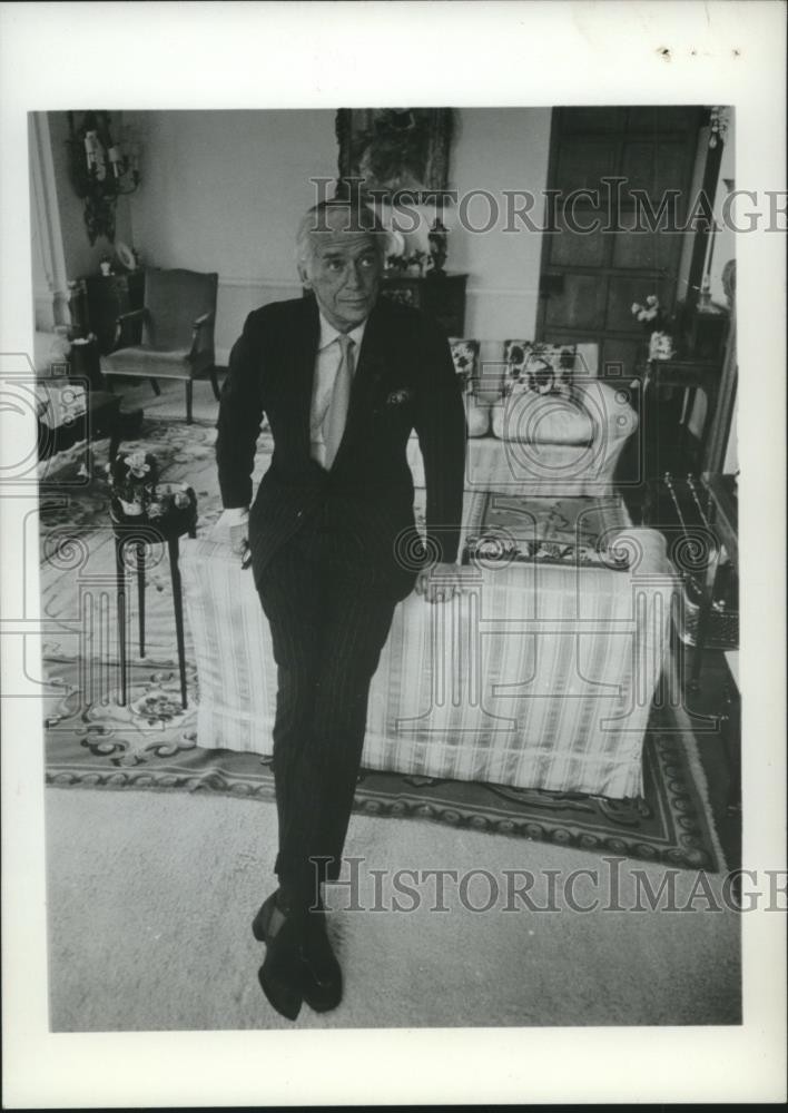 1970 Press Photo Douglas Fairbanks Jr. - mjc19614