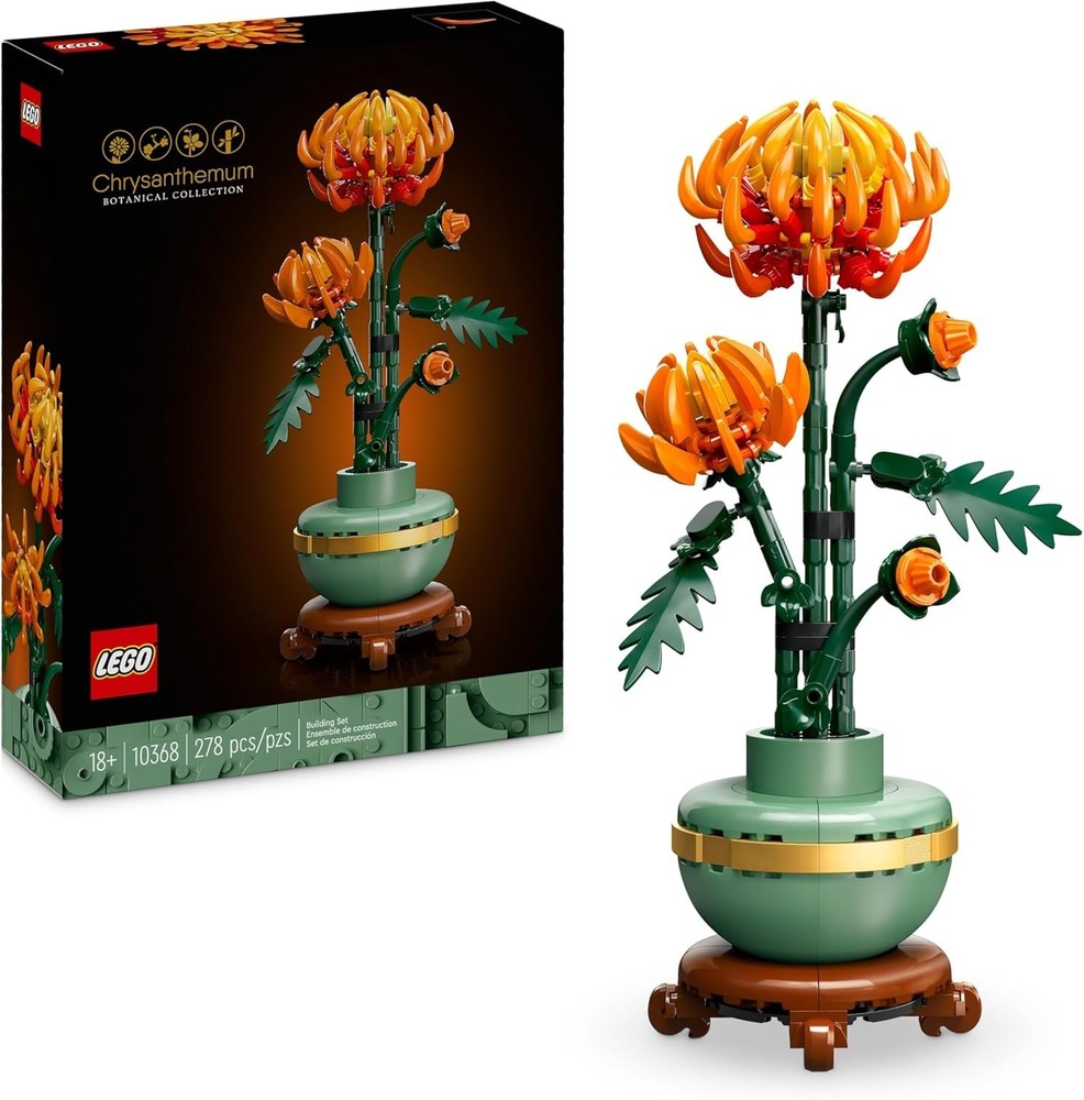 LEGO Botanicals: Chrysanthemum (10368). Brand New SEALED