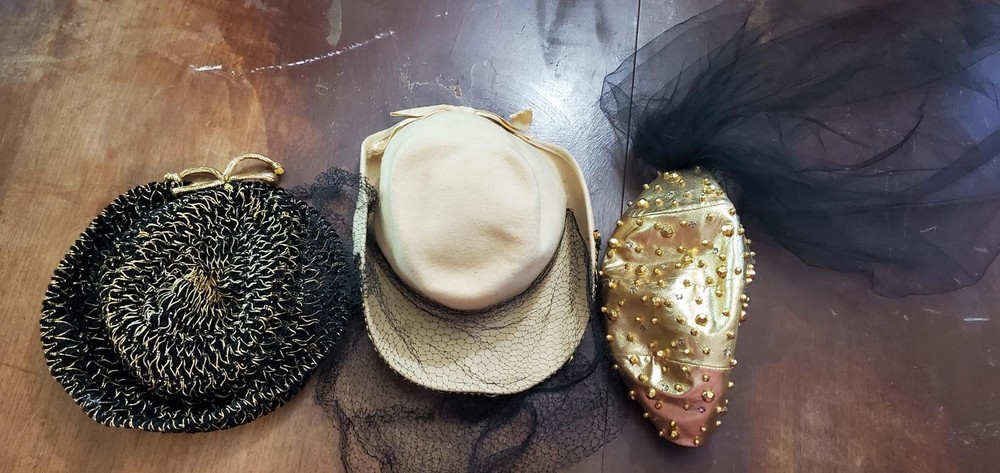 Vintage Chic Hat Bundle - Assorted Unique Styles Lot