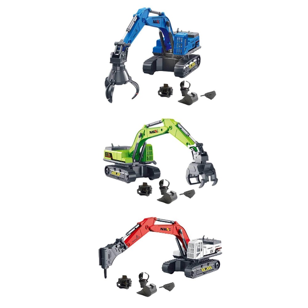 Construction Vehicles Toy Inertia Car Simulation Rotating Play Vehicles