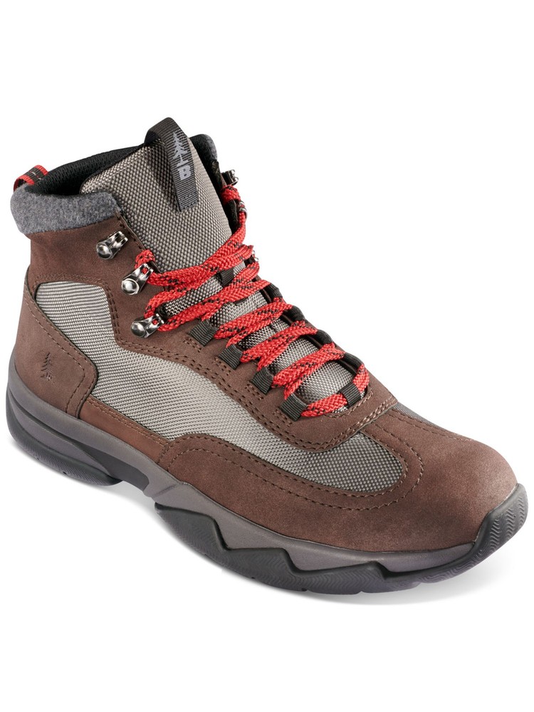Men's Brown Alpine 2 Round Toe Wedge Hiking Boots Size 8.5 M