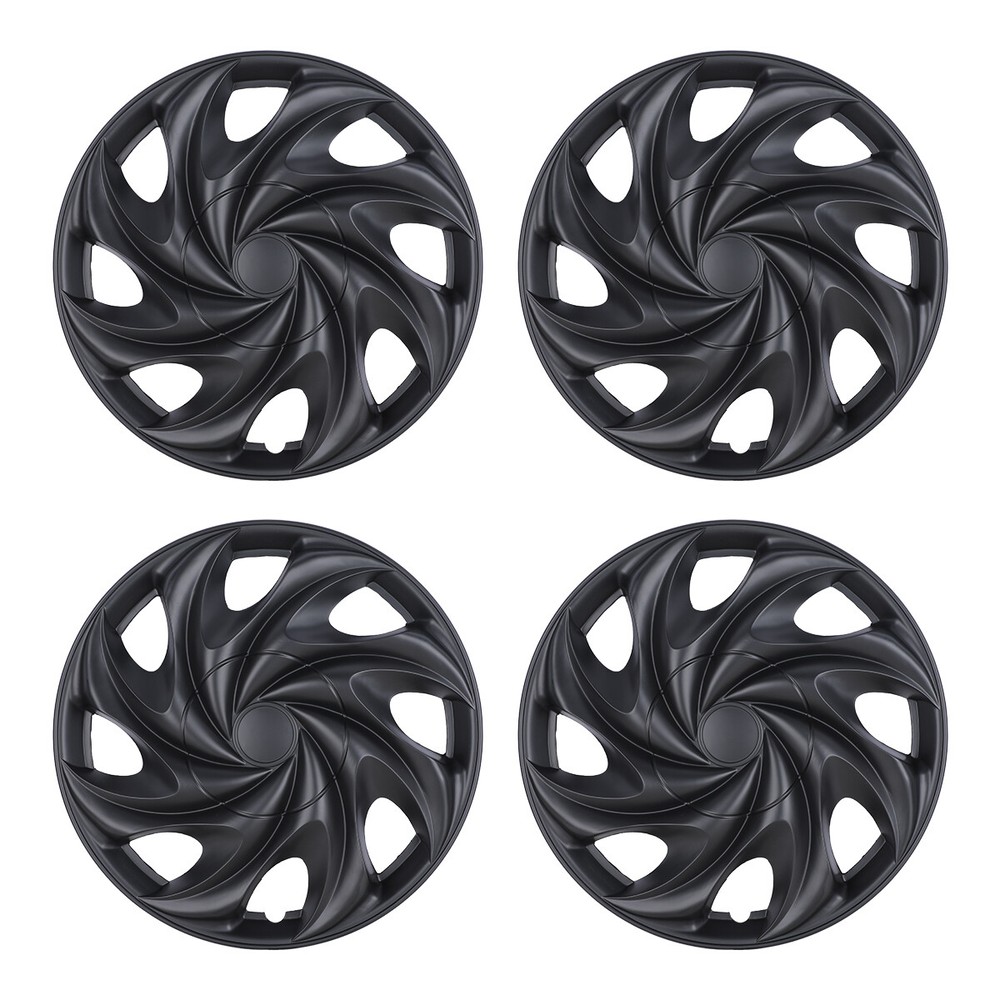 4PCS Black Matte 14