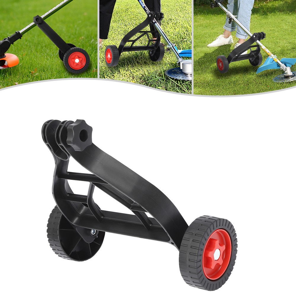 Portable Grass Trimmer Support Wheels Electric Brush Cutter Lawn Mower Assistant