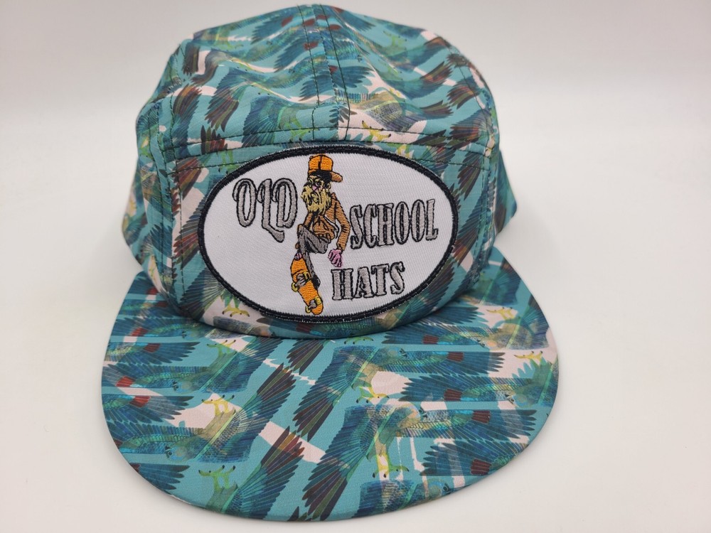 Old School Hats Patch Truth Tobacco Fact #249 Kestrel Bird 5 Panel Snapback Cap